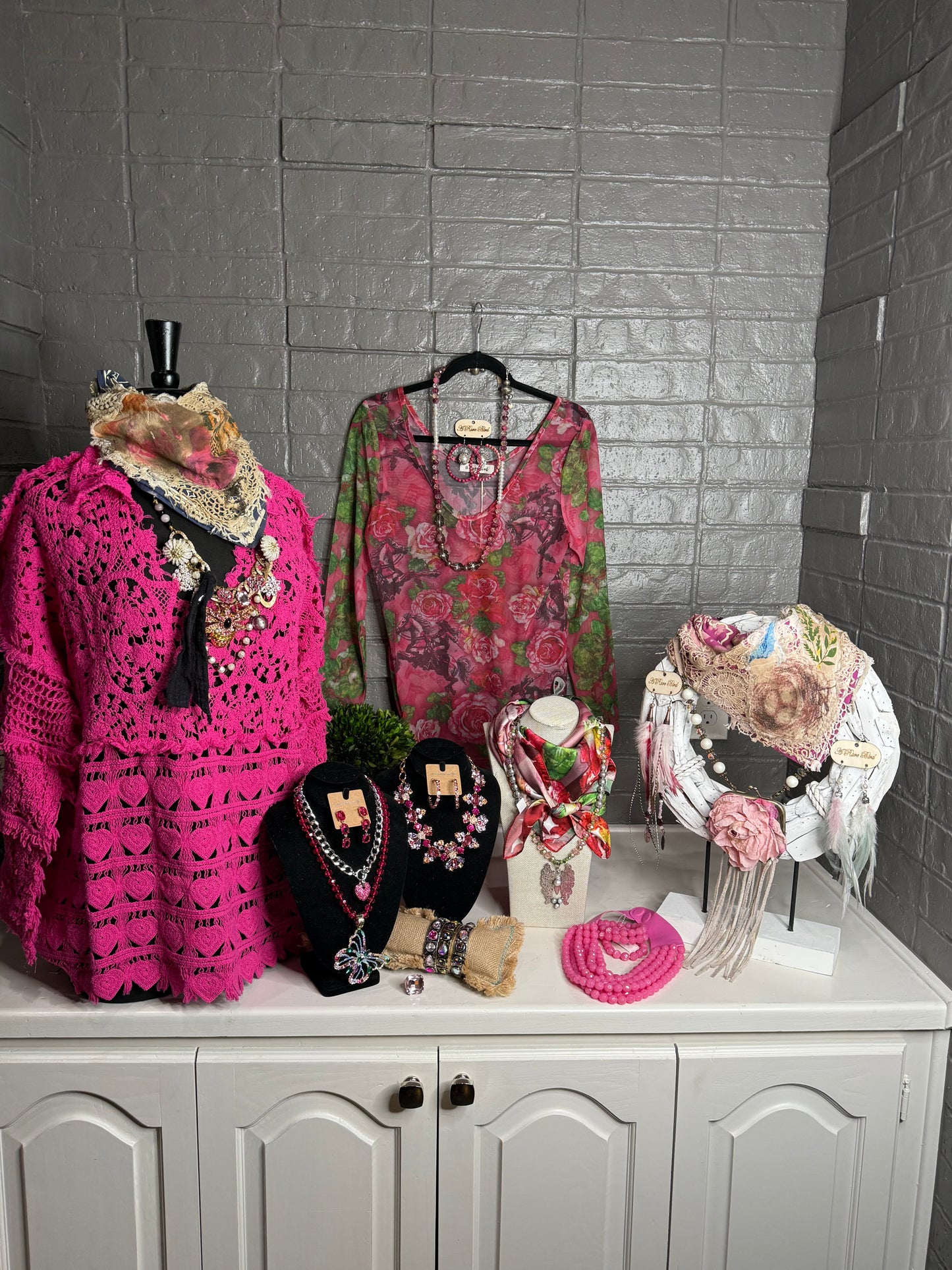 A Rare Bird Crochet Heart Top