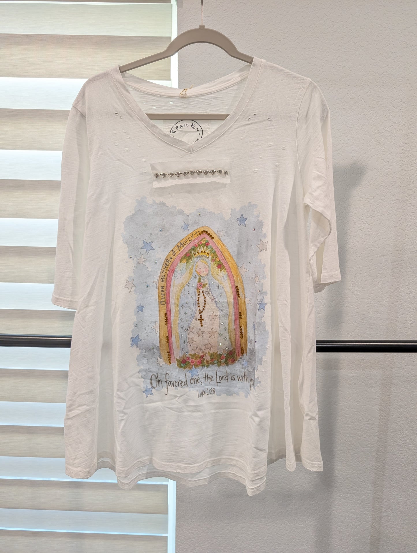 Pre Order A Rare Bird Rhinestone Queen Mother Of Mercy Tee