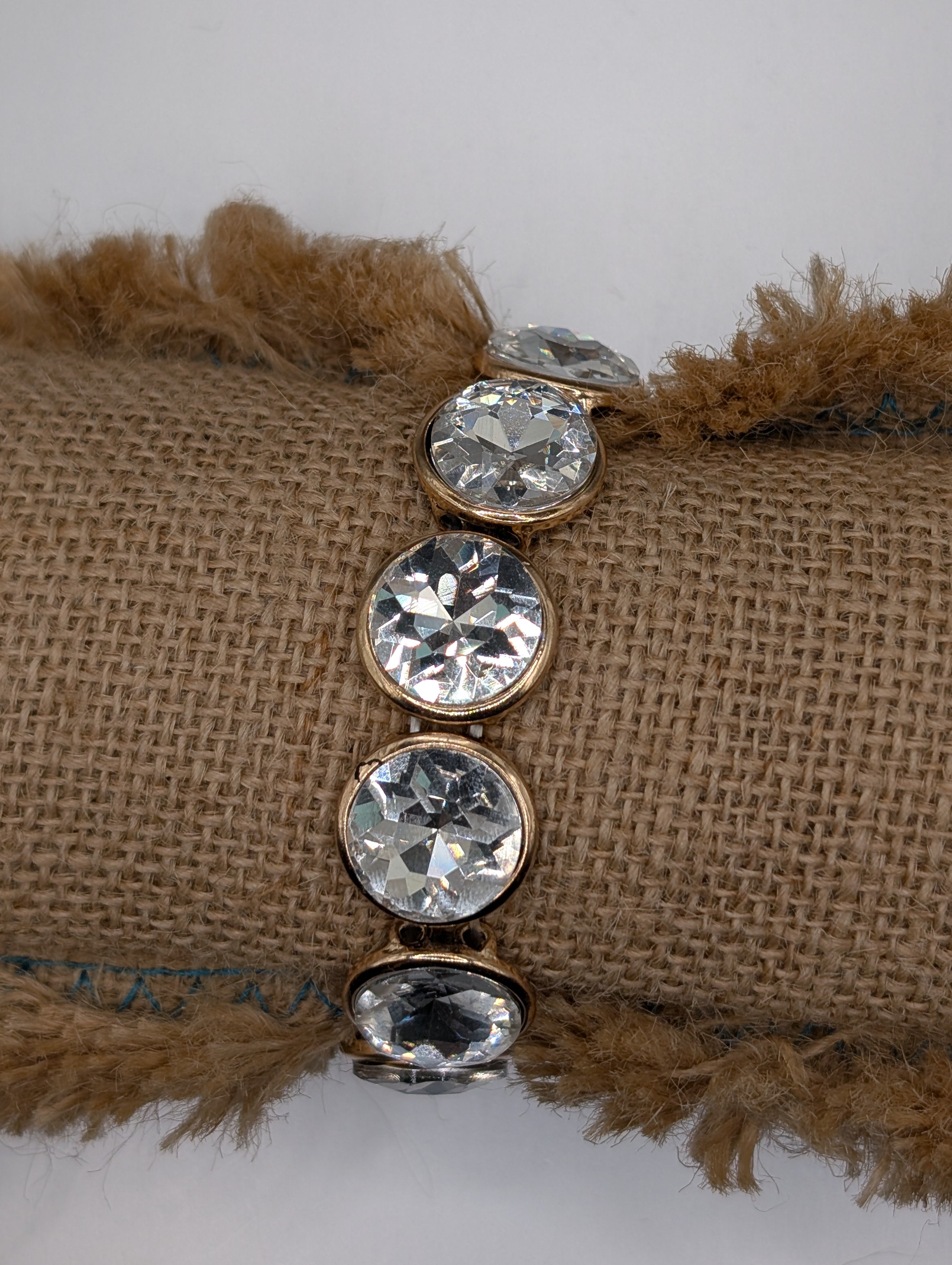 Alice Crystal Circle Bracelet