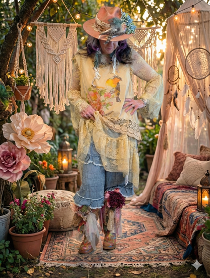 A Rare Bird Tensel Bloomers