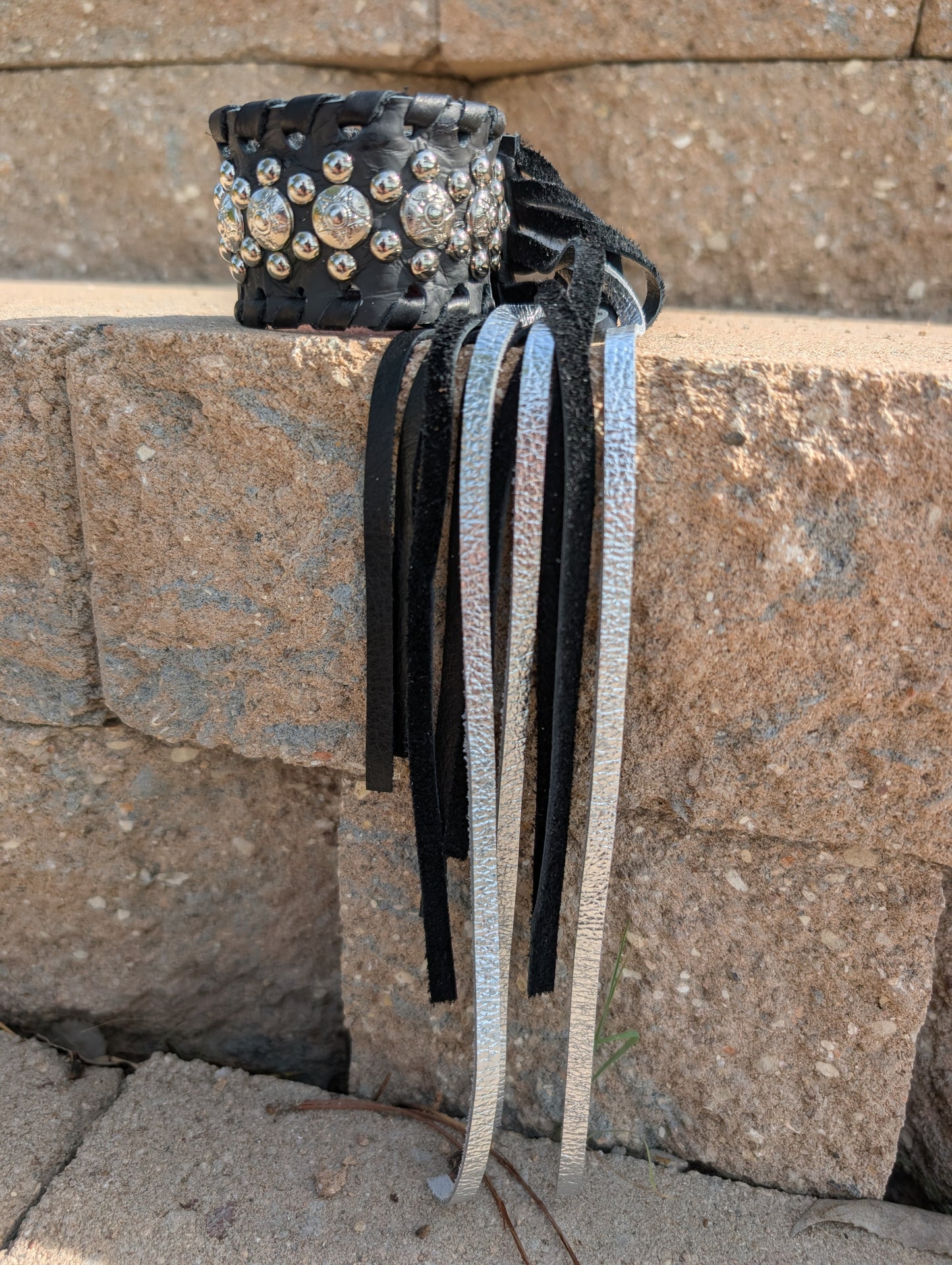 Kurtman Pre-Order — Leather Fringe Cuff
