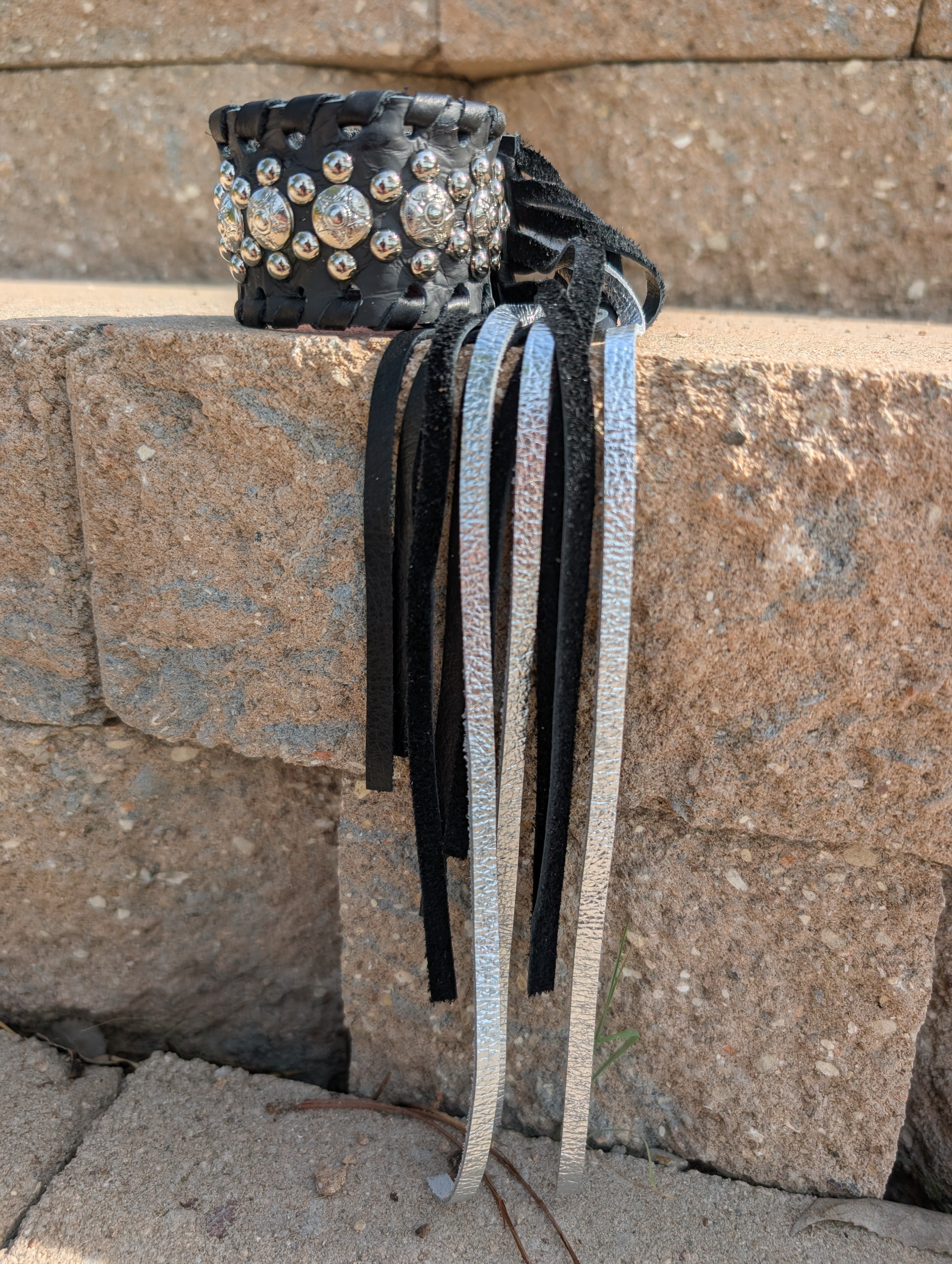 Kurtman Pre-Order — Leather Fringe Cuff