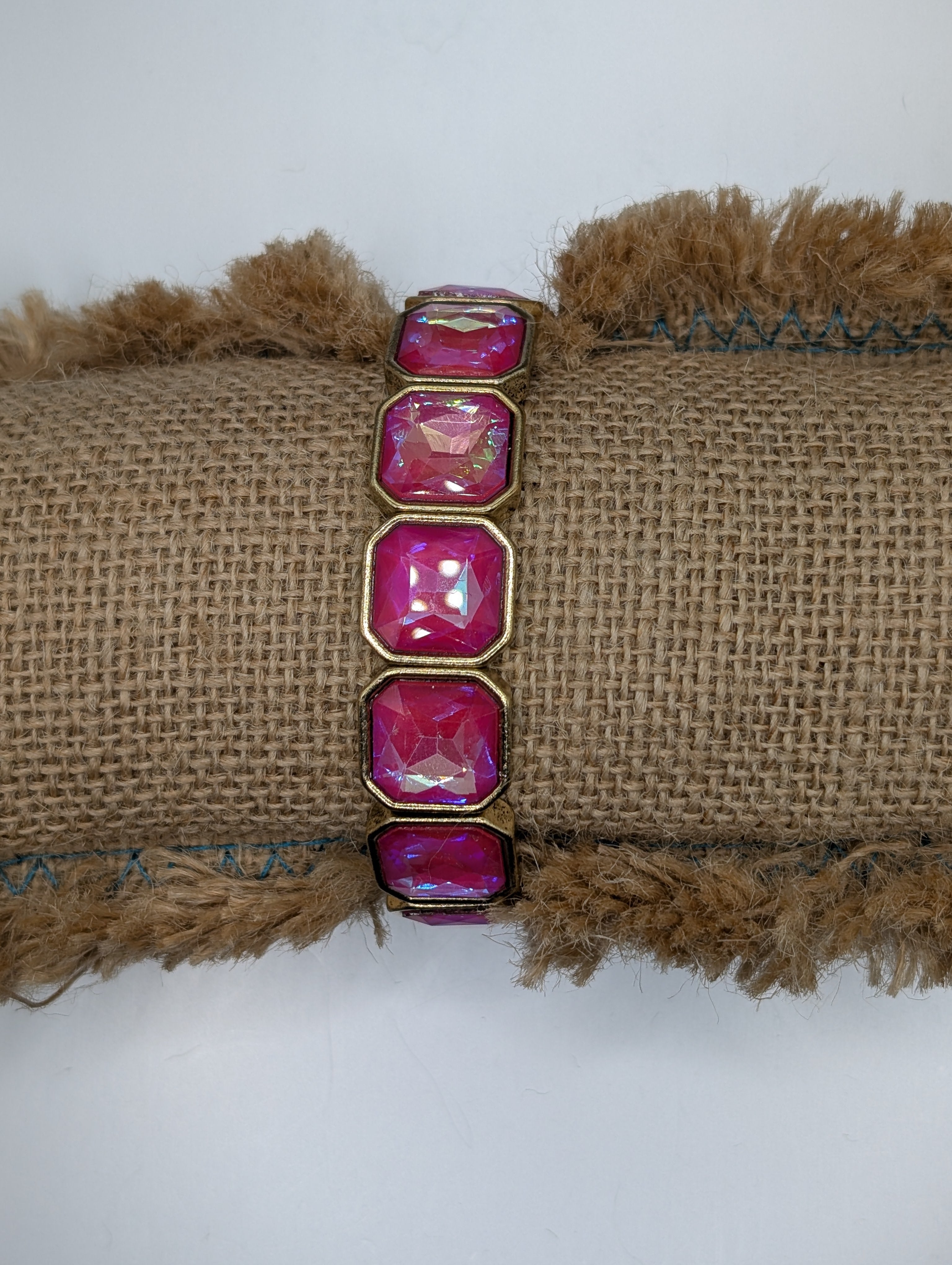 Alice Crystal Square Bracelet