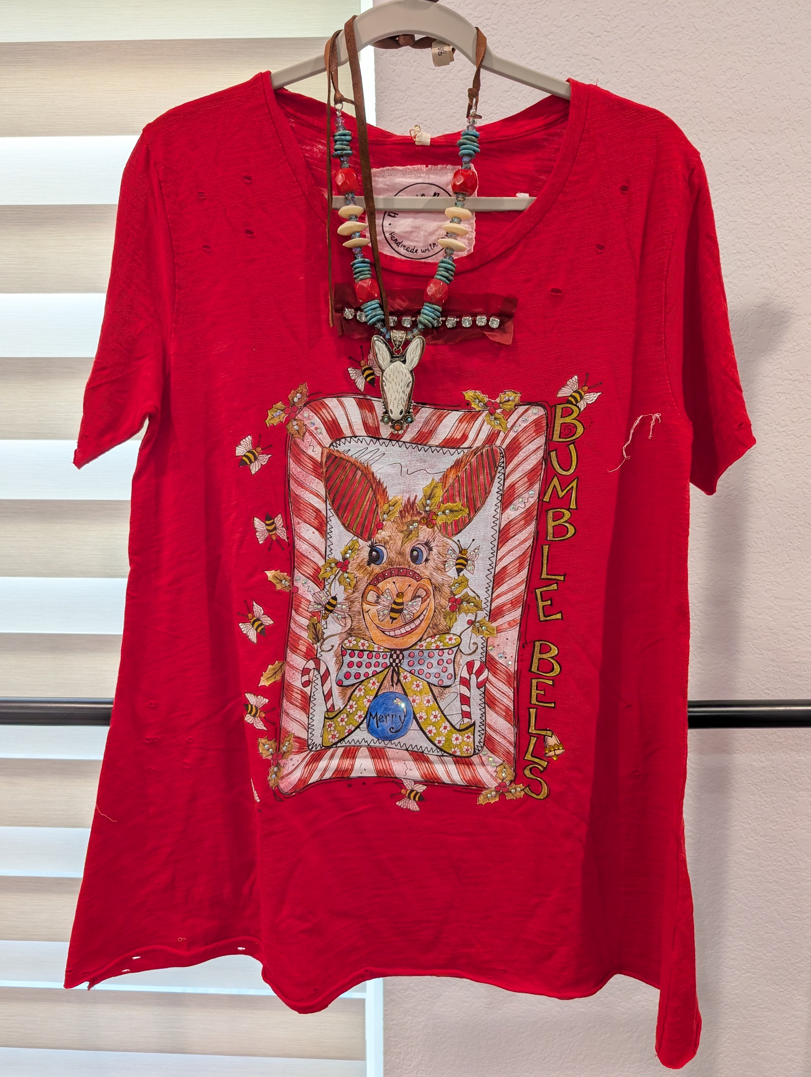 A Rare Bird Bumble Belles Rhinestone Tee