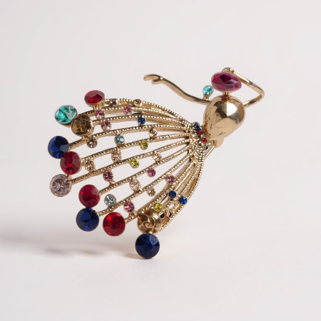Ballrina Brooches