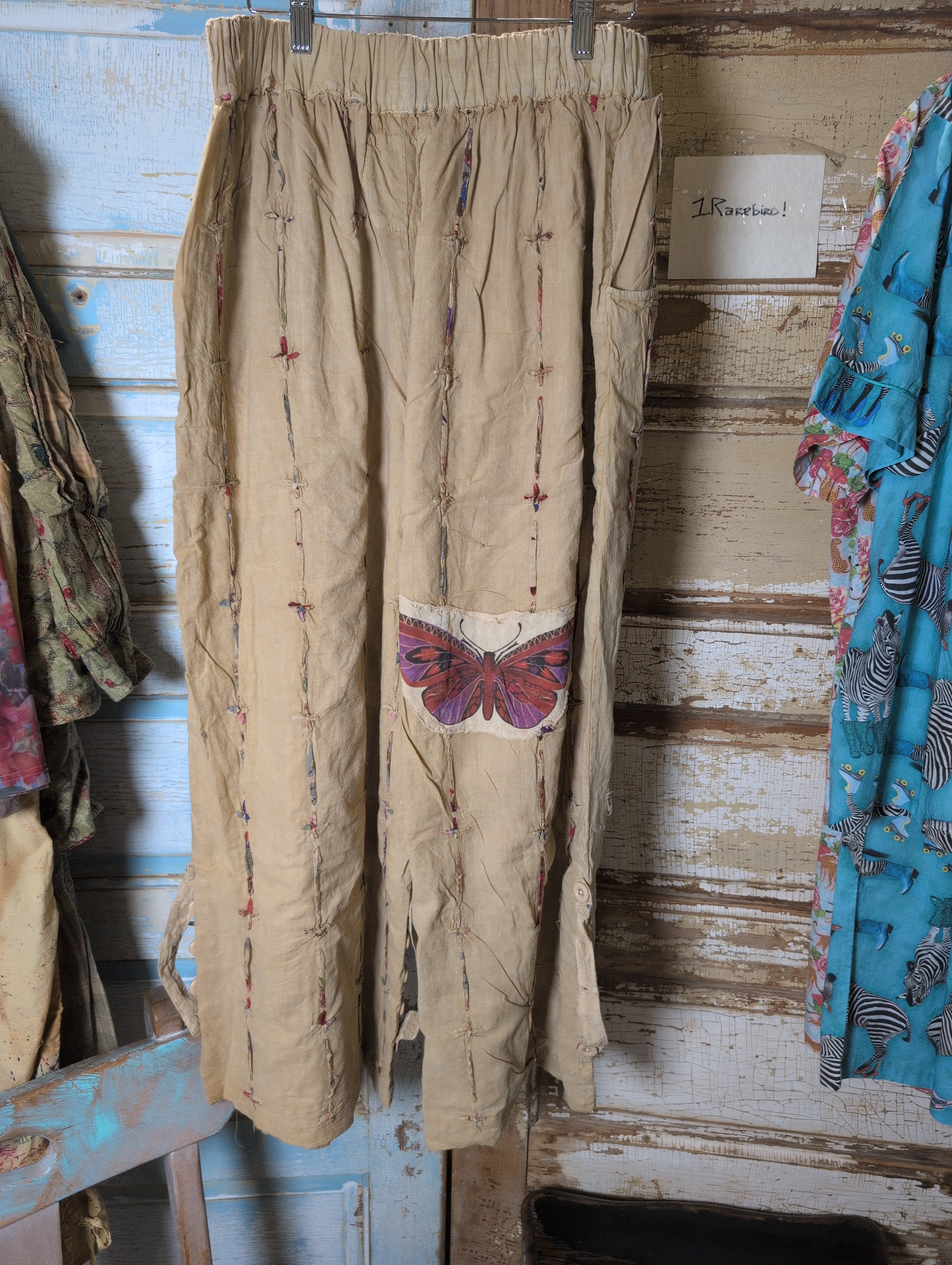 A Rare bird Bumblebee Rose  Pants