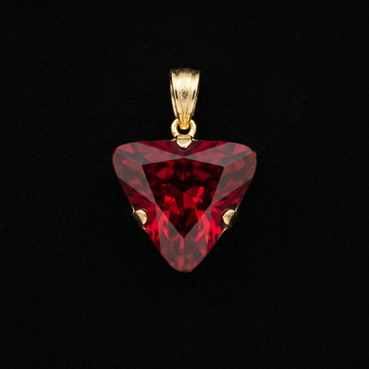 Australian Crystal Triangle Charm