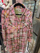 Pre Order A Rare Bird Pink Plaid Snapfront