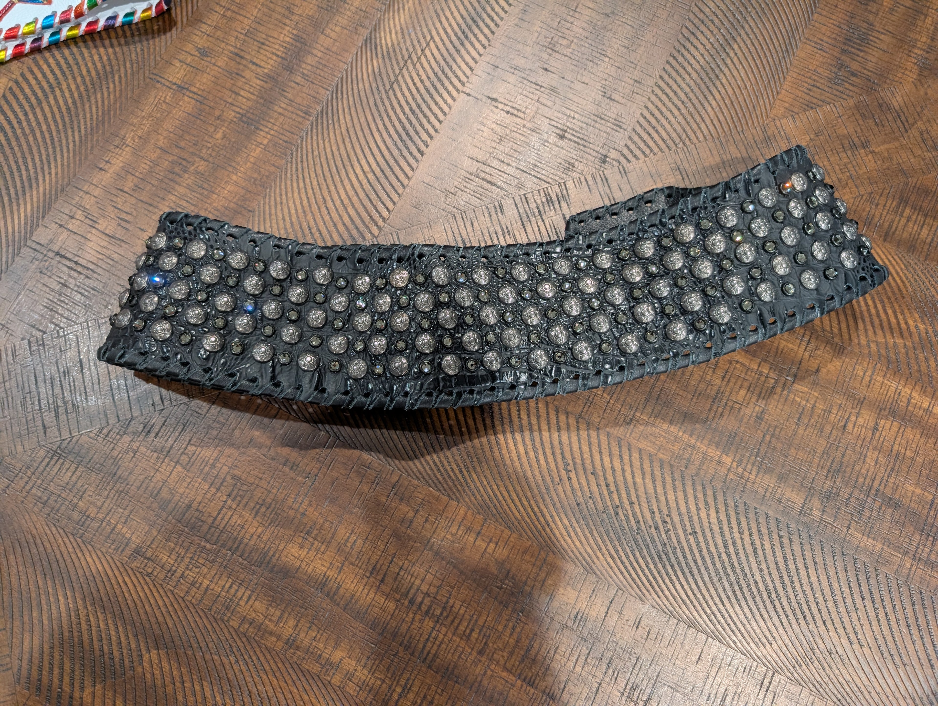 Kurtman Gunmetal Leather Belt