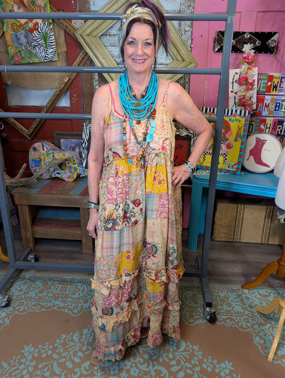 Jaded Gypsy Golden Bloom Dress