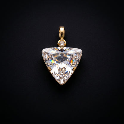Australian Crystal Triangle Charm
