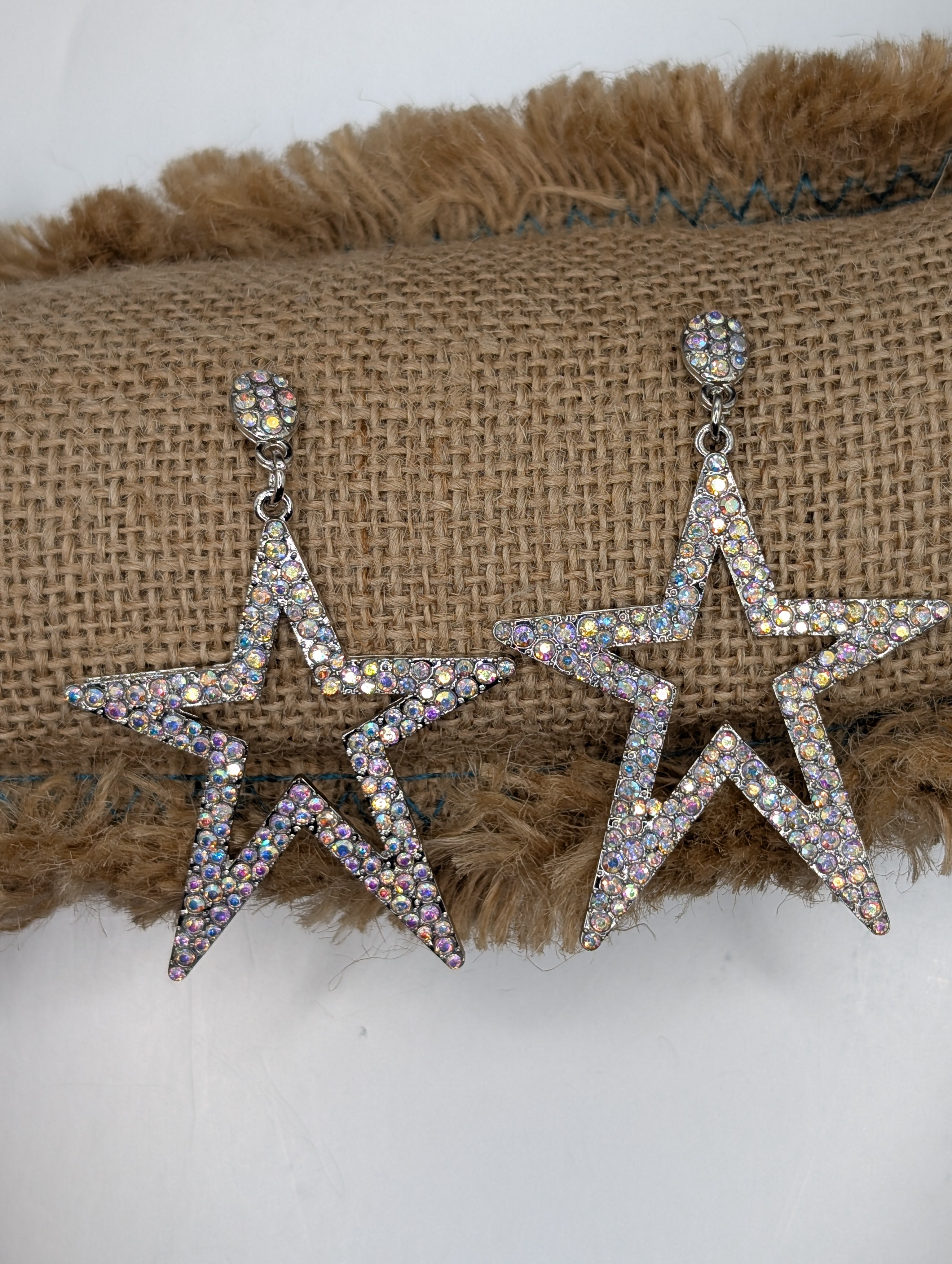 alice  crystal star  earrings