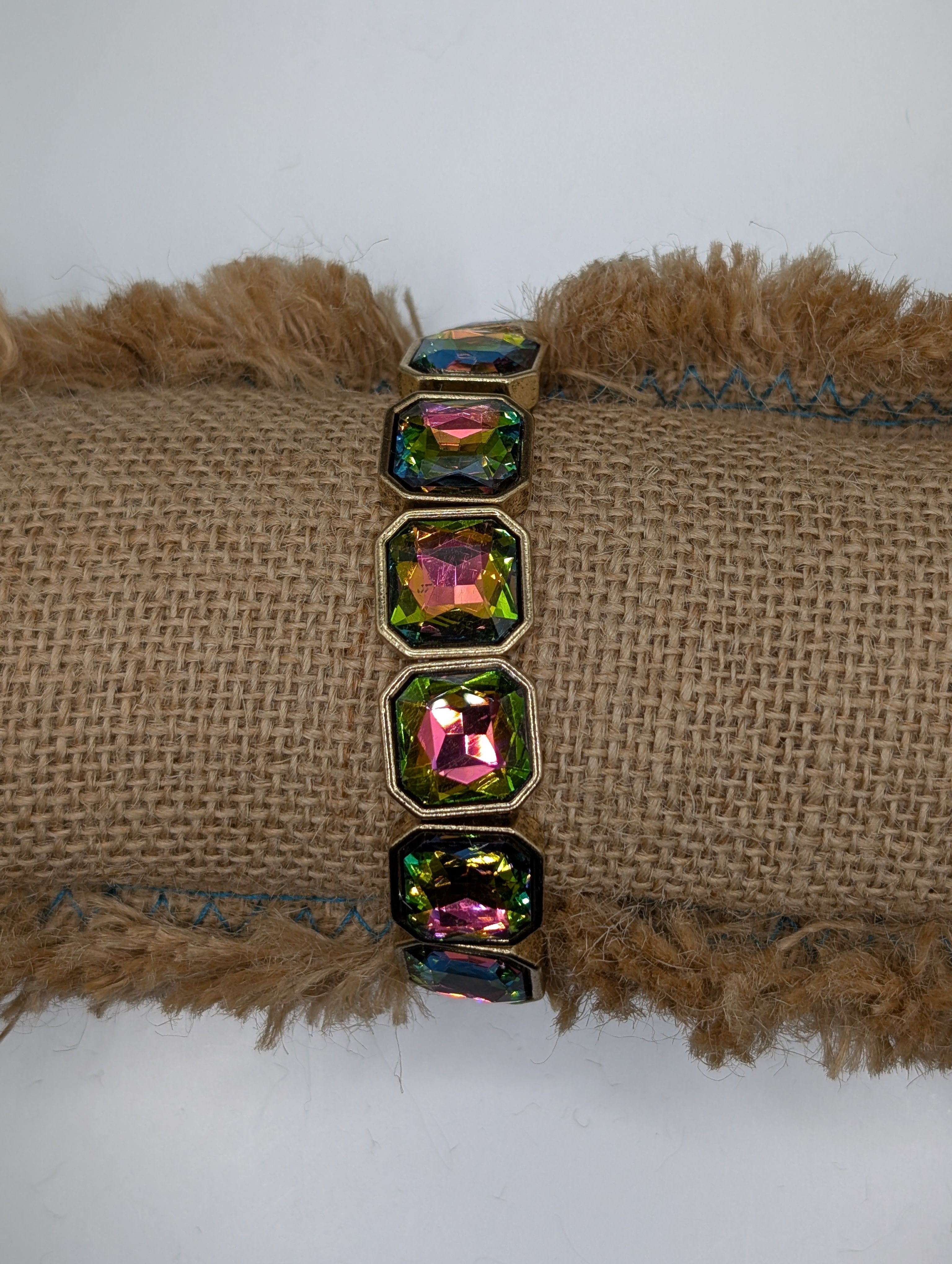 Alice Crystal Square Bracelet