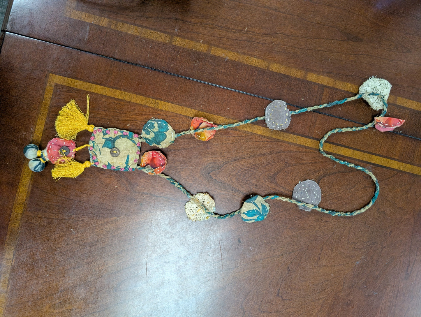 Pre-Order Paper Lace Fabric Necklace