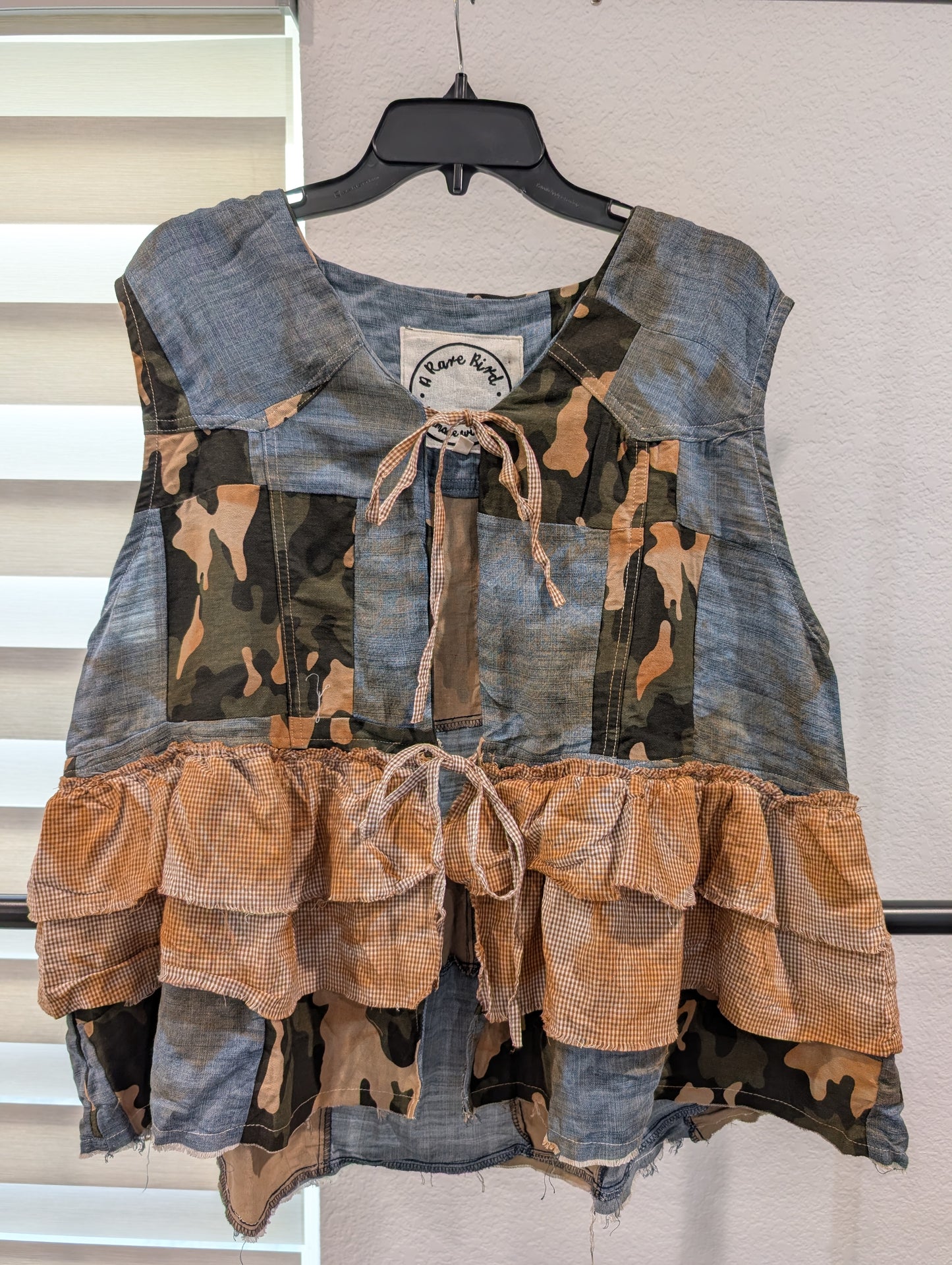 Pre Order A Rare Bird Rebel And Ruffles Vest