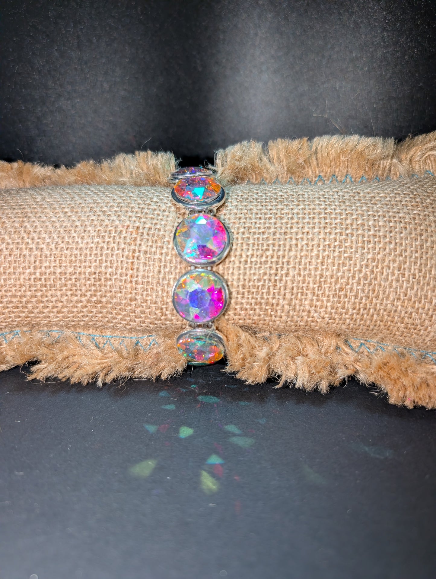 Alice Crystal Circle Bracelet