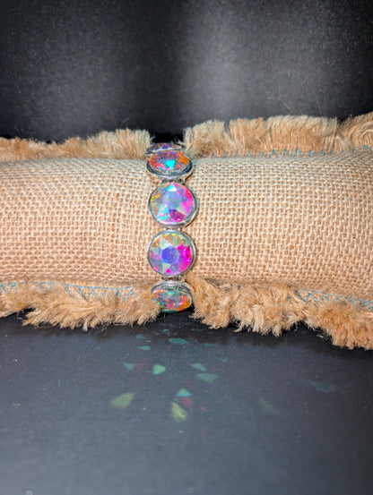 Alice Crystal Circle Bracelet