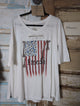 A Rare Bird Freedom Forever Vintage Rhinestone Tee