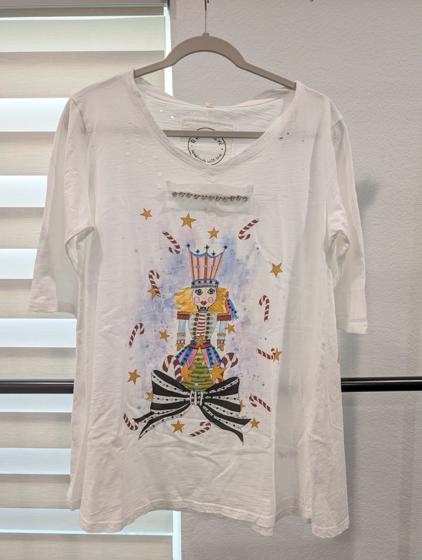 Pre Order A Rare Bird Miss Tinsley Twirl Rhinestone Tee