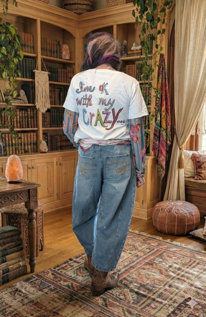 A rare Bird yes i am crazy tee