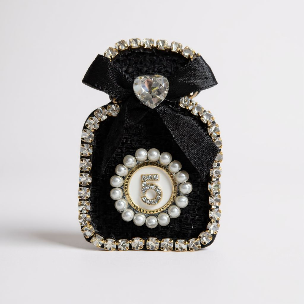 #5 Perfem Bottle Brooch