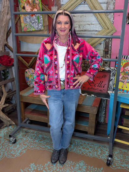 The Silver Tribe Suzani Jacket