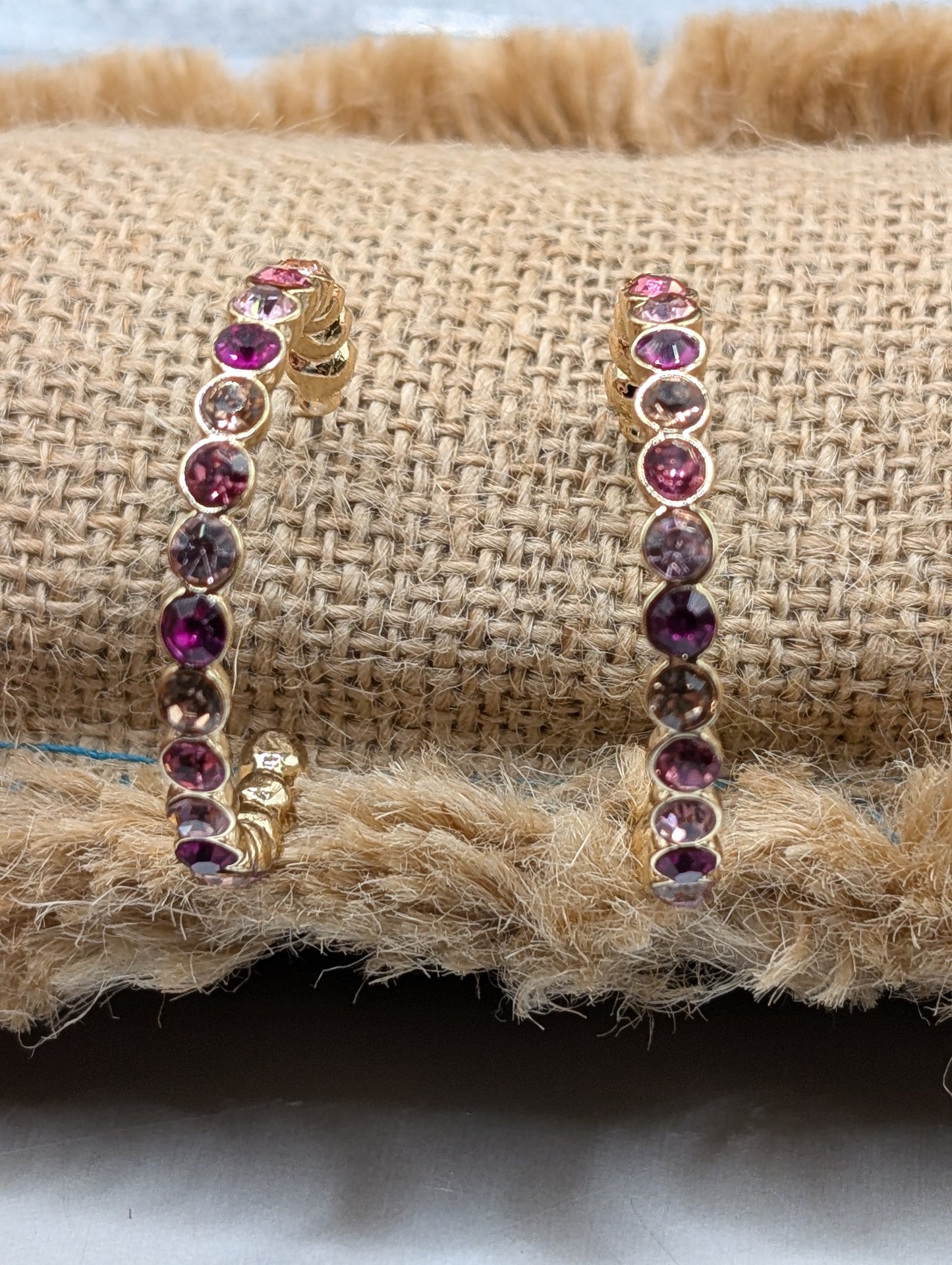 Alice small Half hoop Earrings