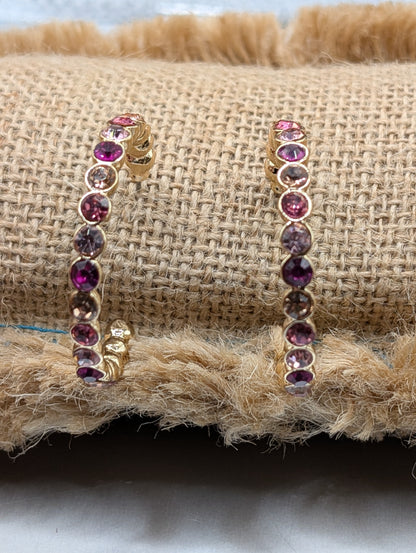 Alice small Half hoop Earrings
