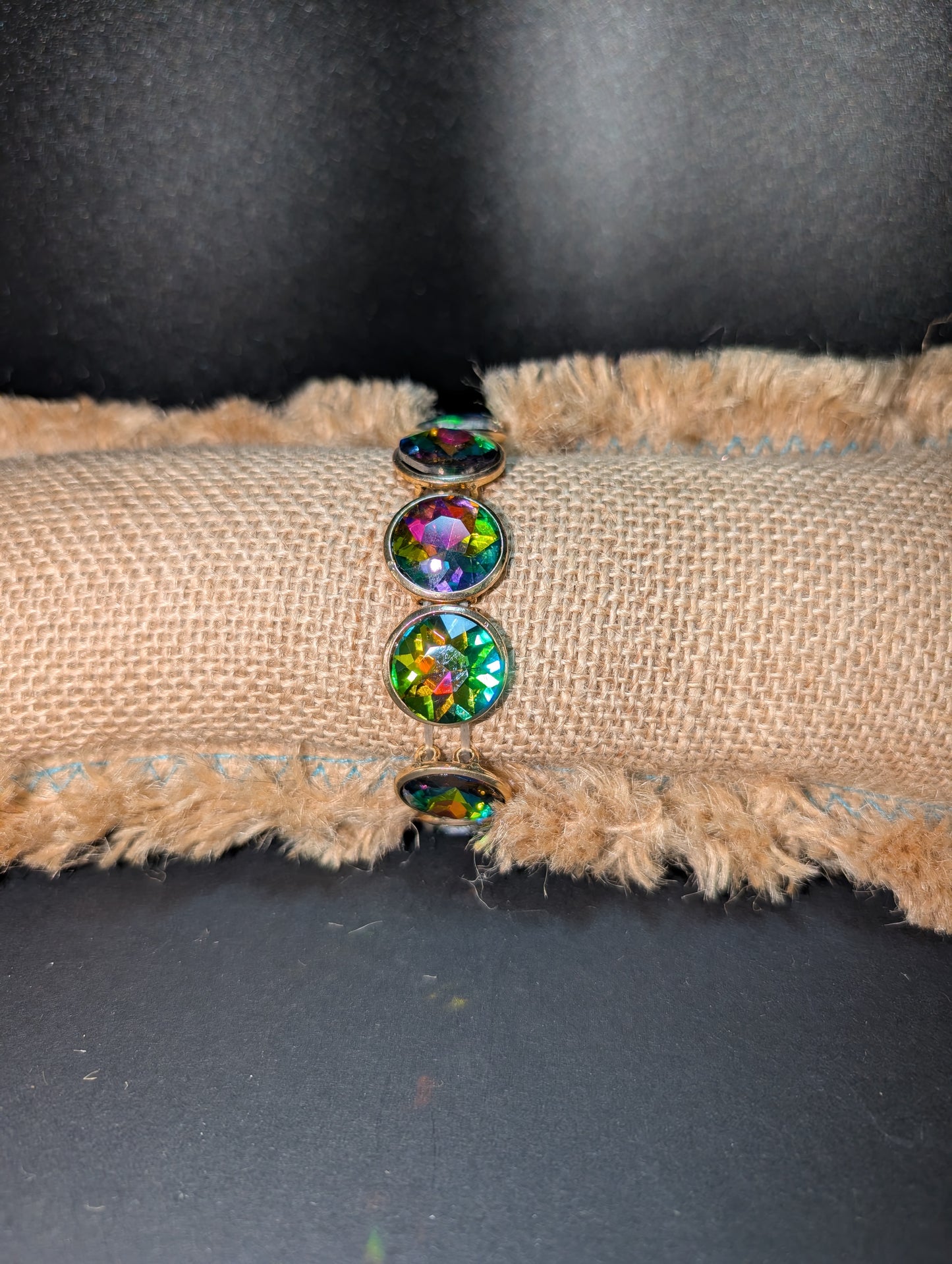 Alice Crystal Circle Bracelet