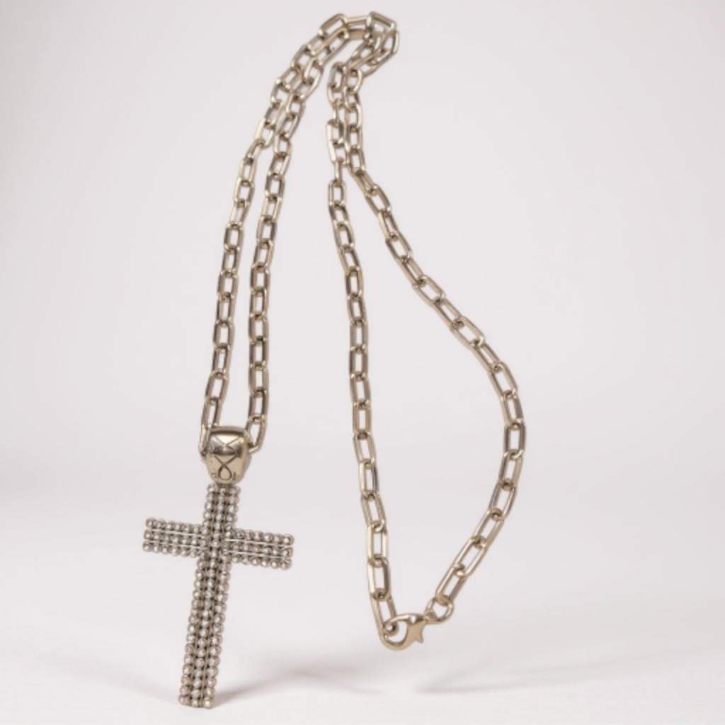 Accessories to Go Long Cross Necklace