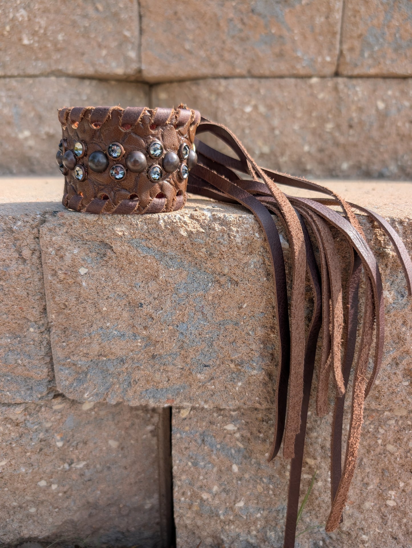 Kurtman Pre-Order — Leather Fringe Cuff