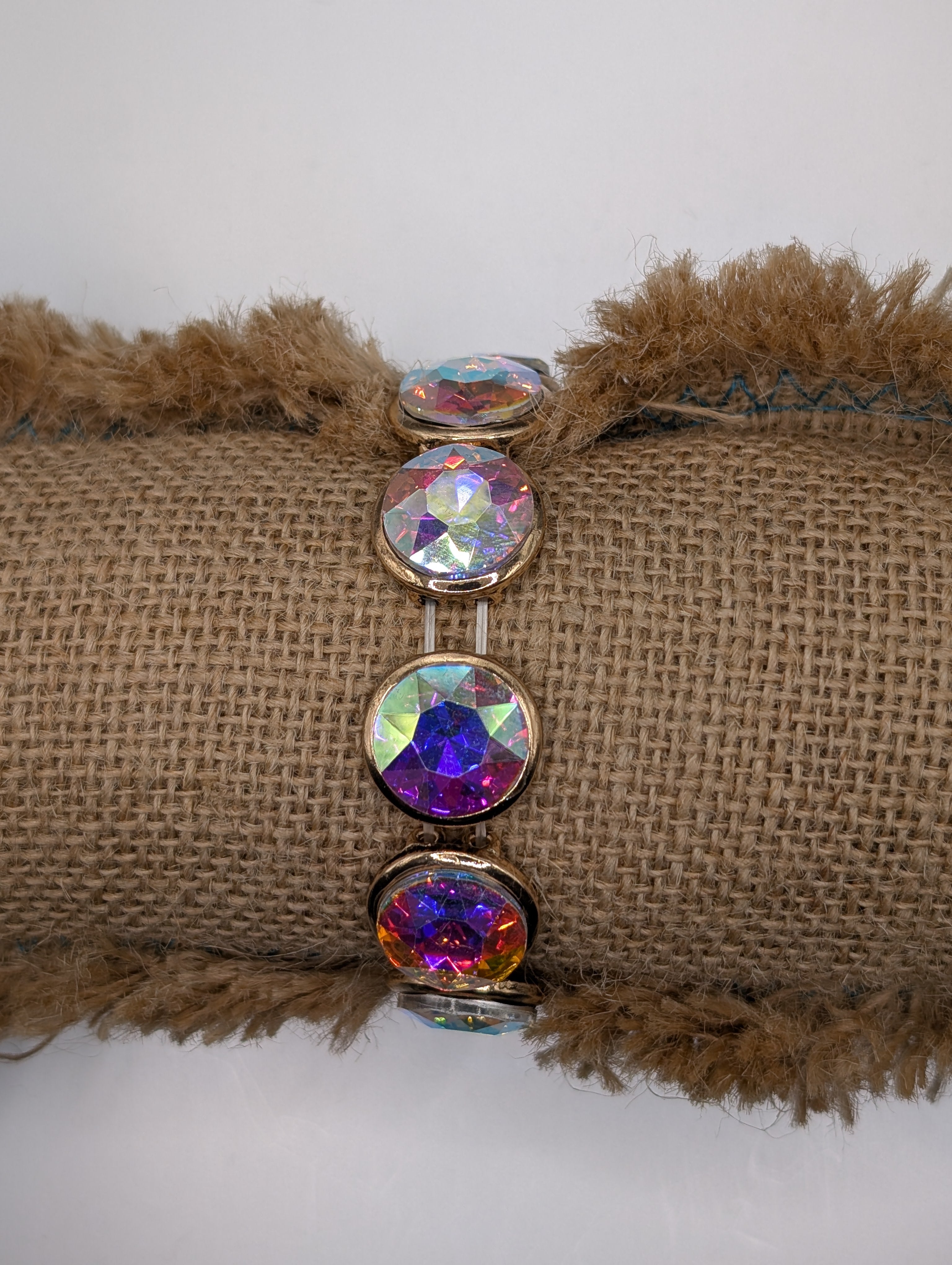 Alice Crystal Circle Bracelet