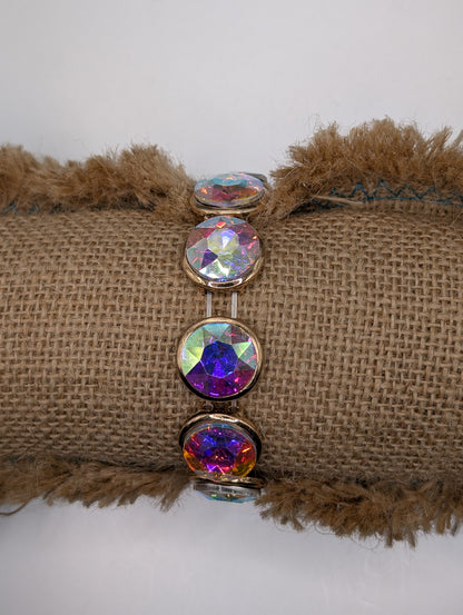 Alice Crystal Circle Bracelet