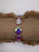 Alice Crystal Circle Bracelet