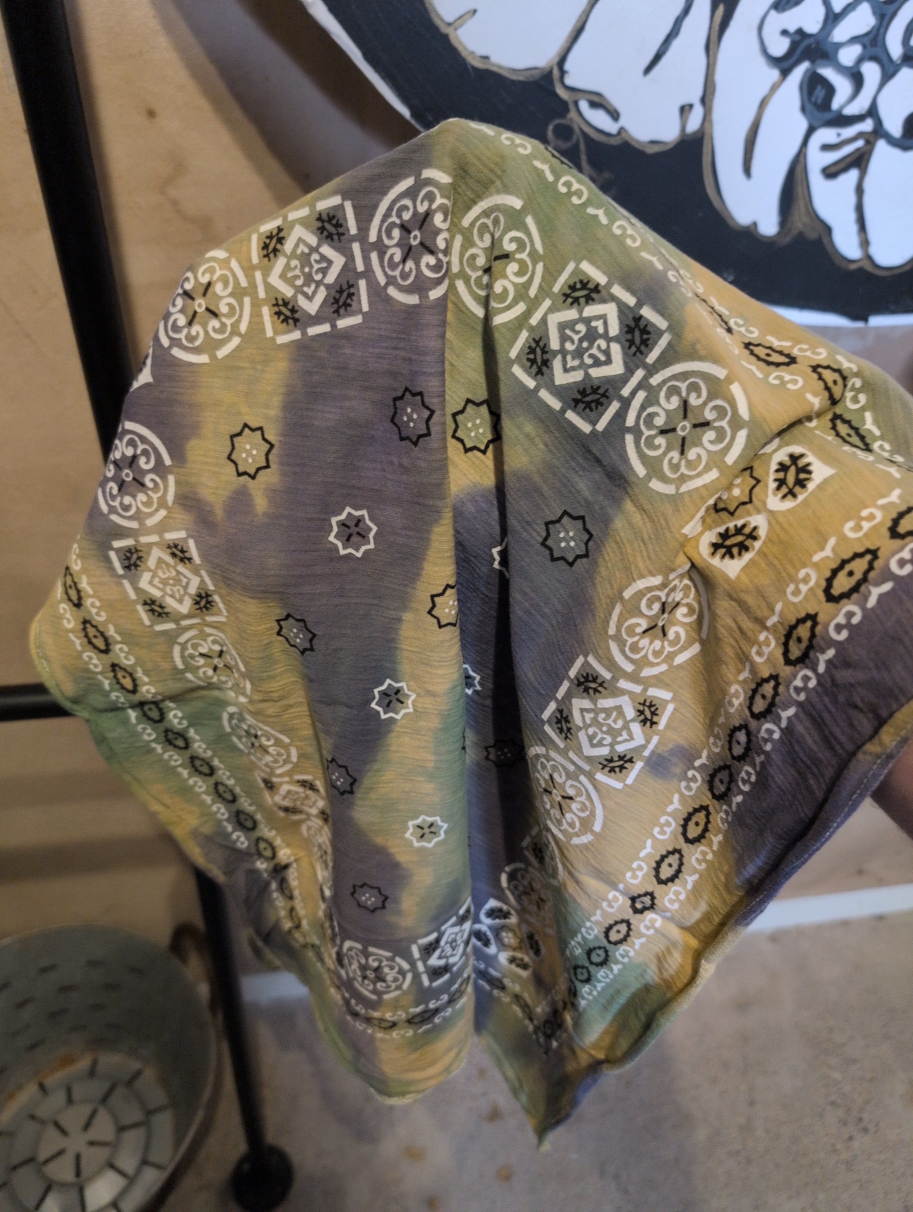 Jaded Gypsy  Tie Dye Bandana