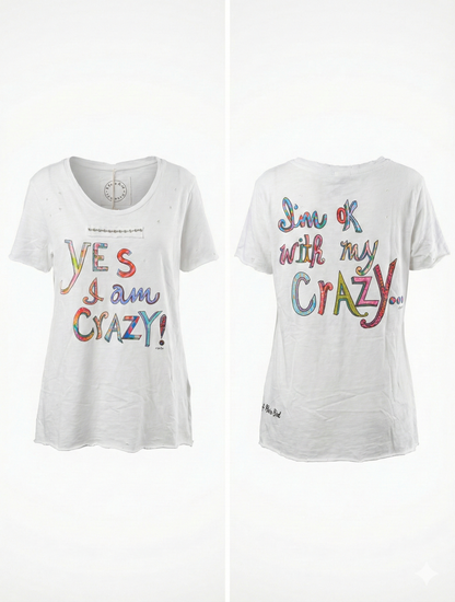 A rare Bird yes i am crazy tee