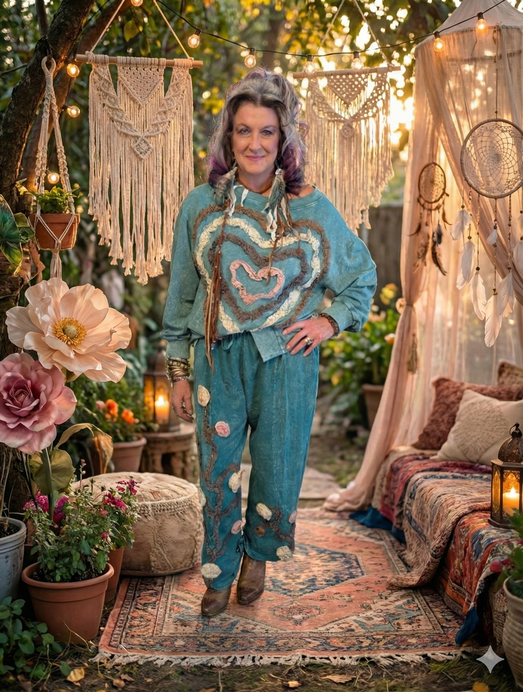 A Rare Bird Rose Pant