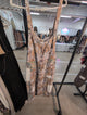 Pre Order POL GWP159 Ash Grey/Floral Romper