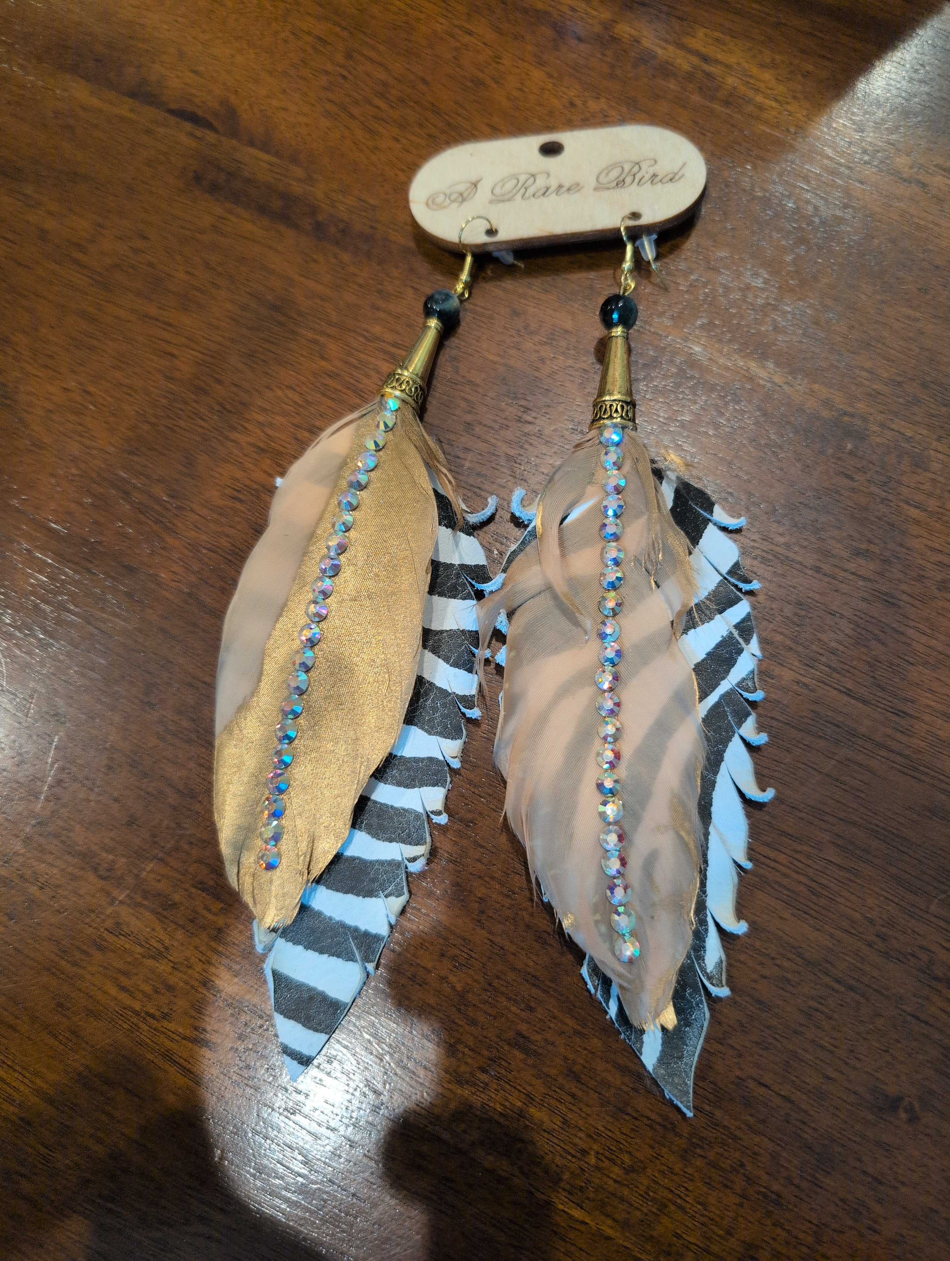 A Rare Bird Gold Zebra Ears