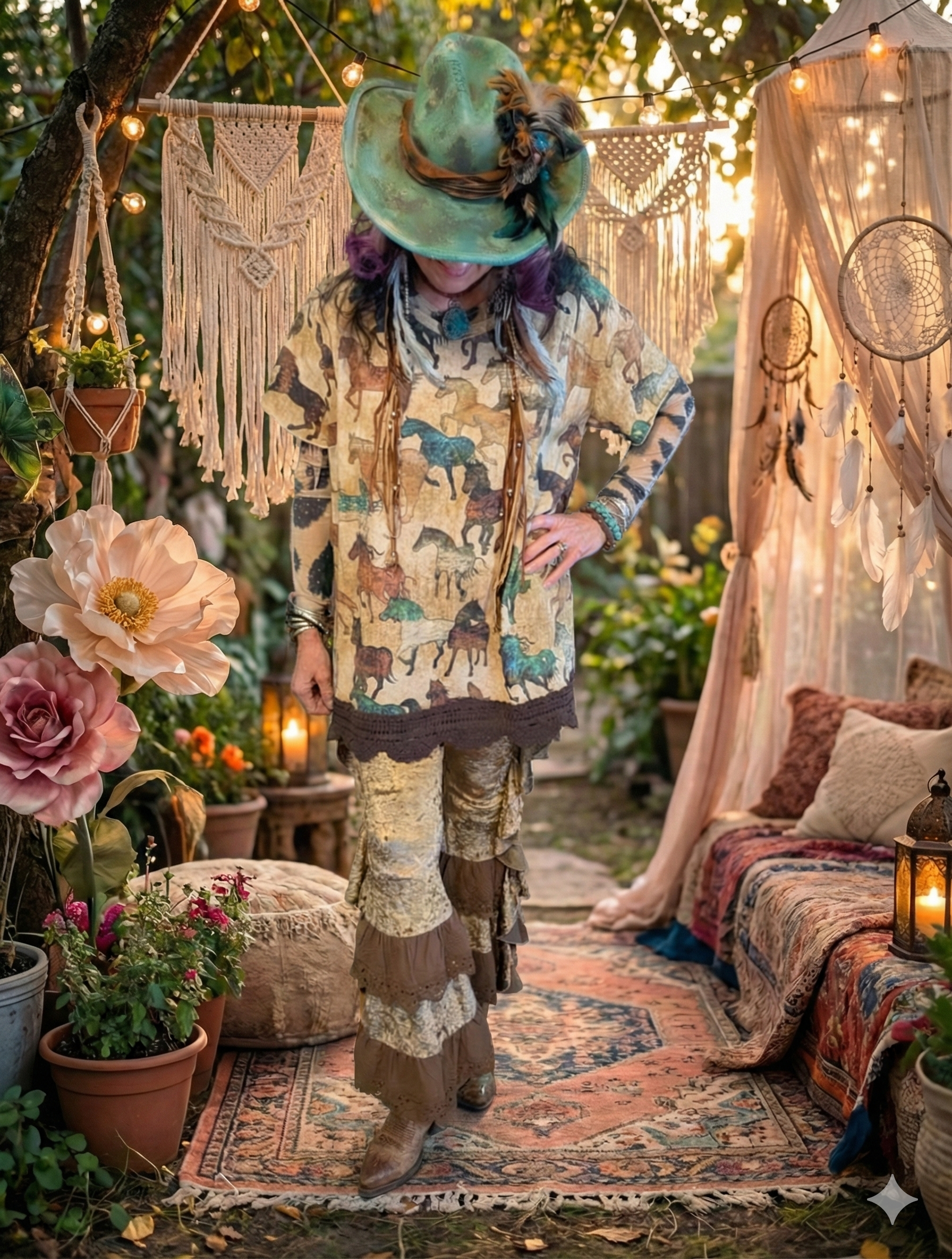 A Rare Bird Horses Tee Shirt