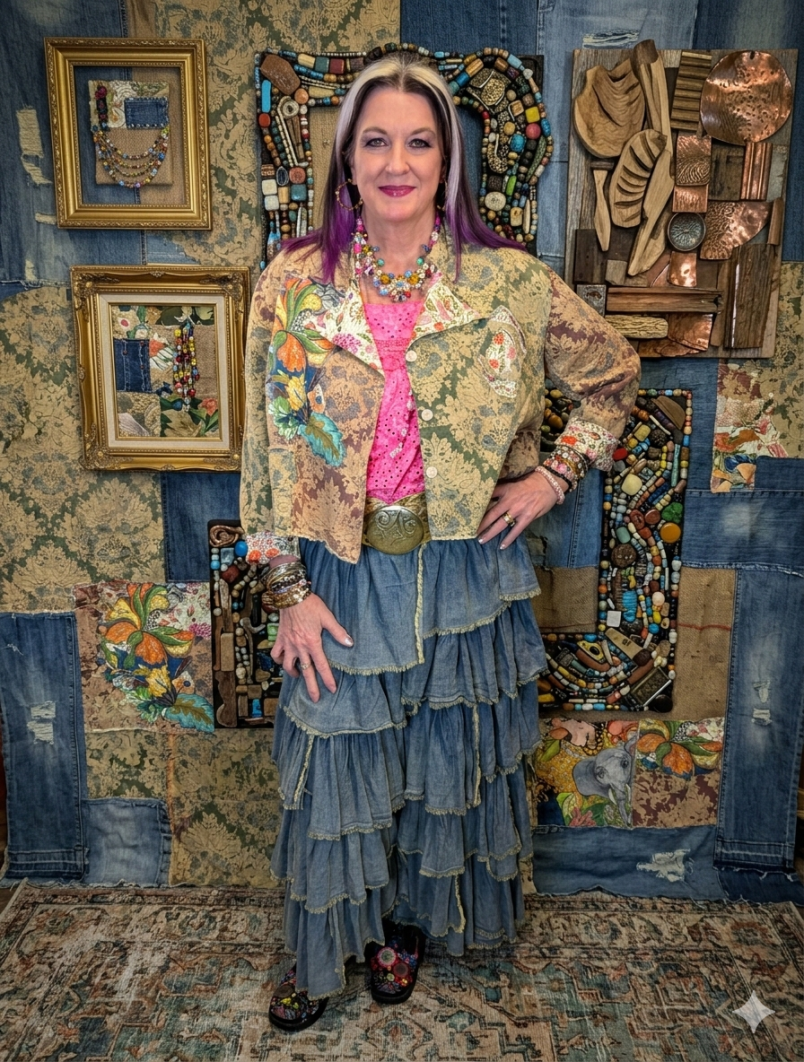 Jaded Gypsy Starburst Rambler Jacket