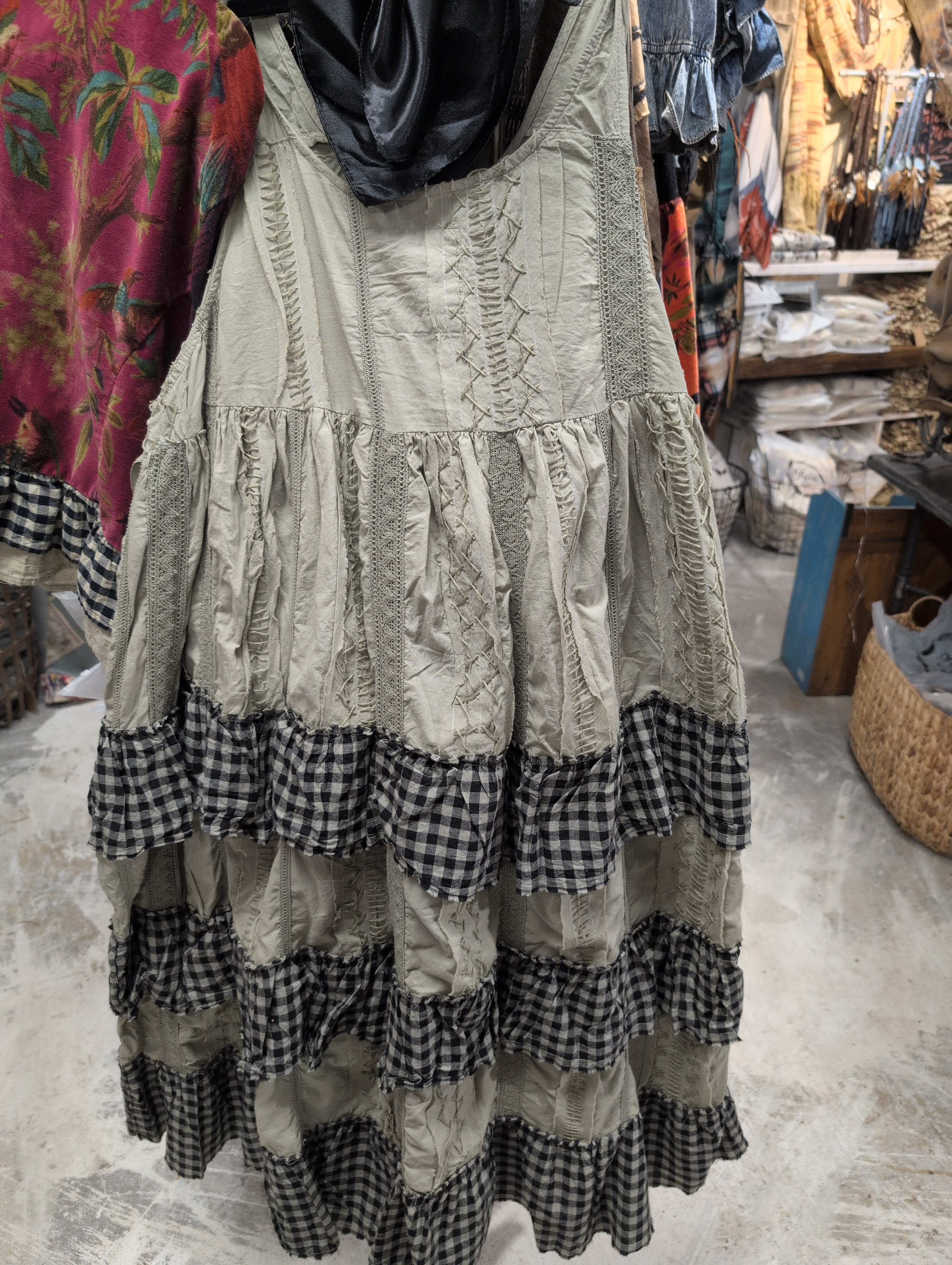 A Rare Bird Check Dress