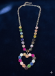 Accessoires to Go Multi Color Heart Necklace