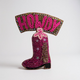 Howdy Boots Brooch