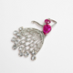 Ballrina Brooches