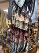 A Rare Bird Ruffle Flannel Skirt