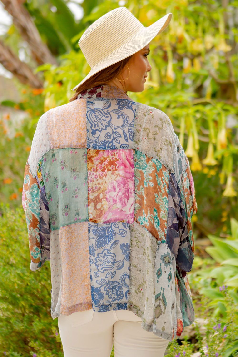 Western Kimono Overdyed Mix n Match Patches