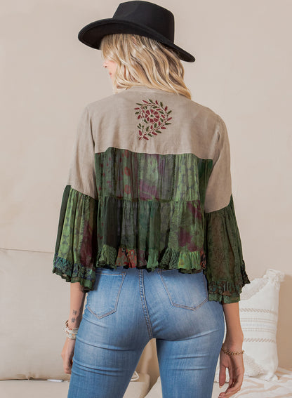 Vitahe BOHO Tireed Shrug