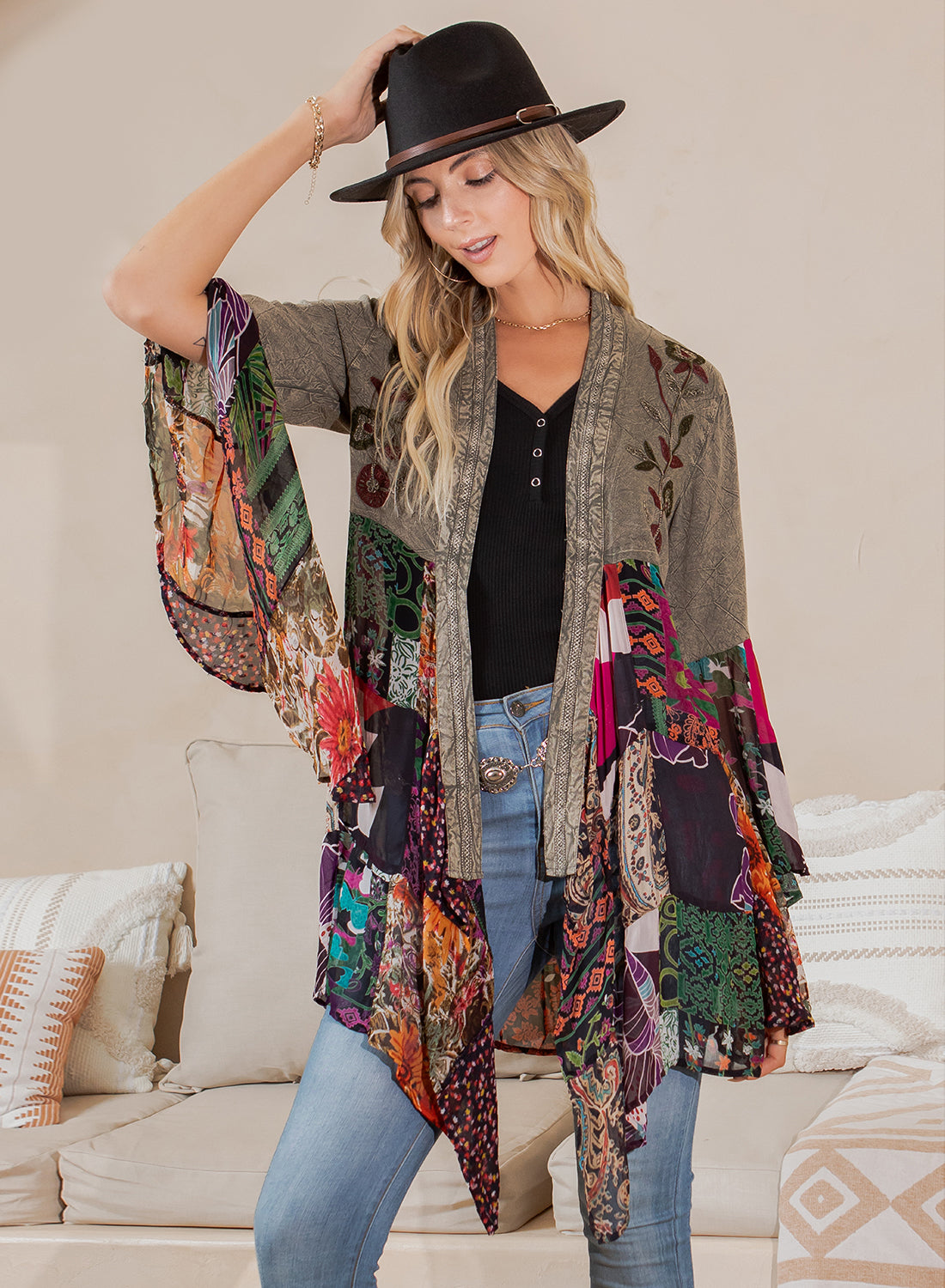 Bohemian Rhapsody Long Kimono