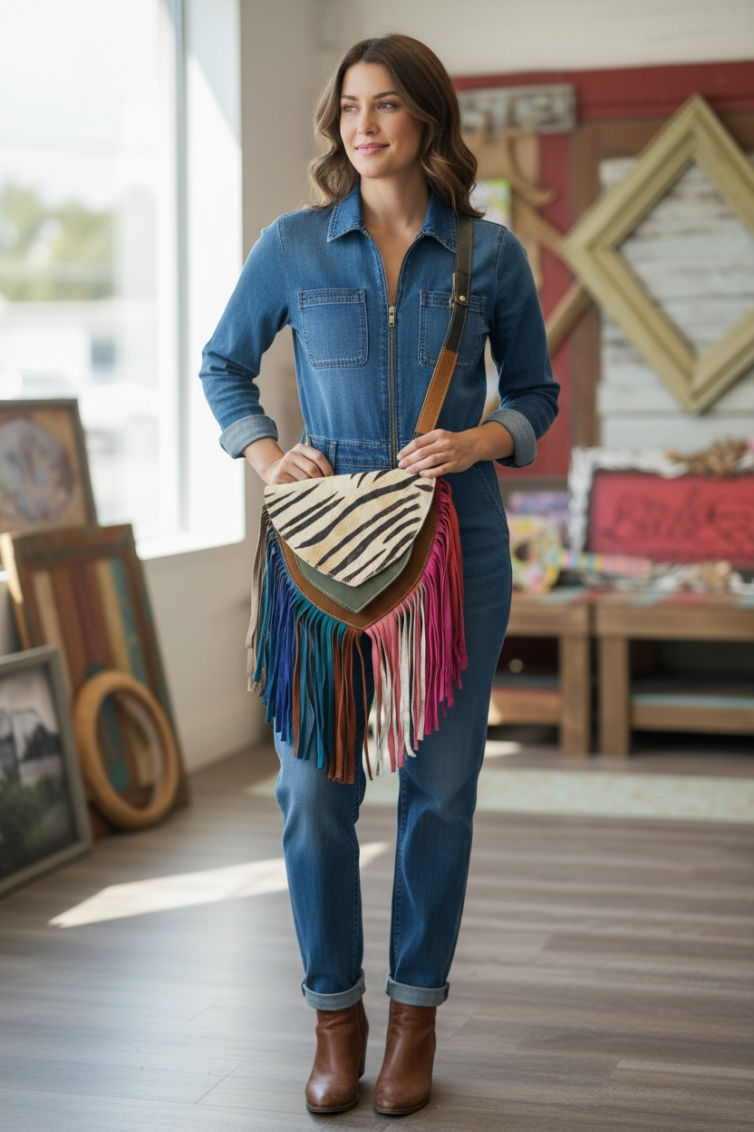 Felecia's Wild Thing Cross body Purse